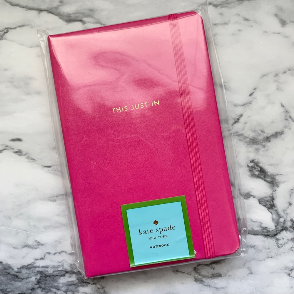 New in packaging pink Kate Spade Notebook
